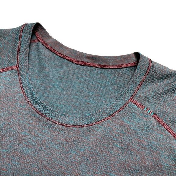LULULEMON Metal Tech Vent Gray T-Shirt Size XXL - Picture 5 of 11